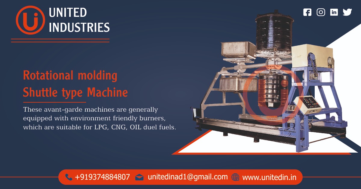 Rotational Molding Shuttle type Machine Manufacturer in Ahmedabad