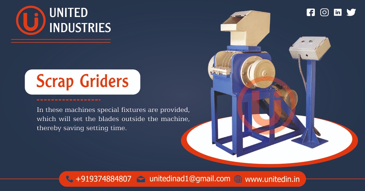 Scrap Griders Manufacturer in Ahmedabad